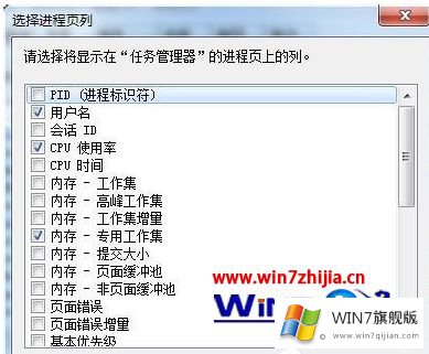 win7不显示任务管理器pid的操作形式