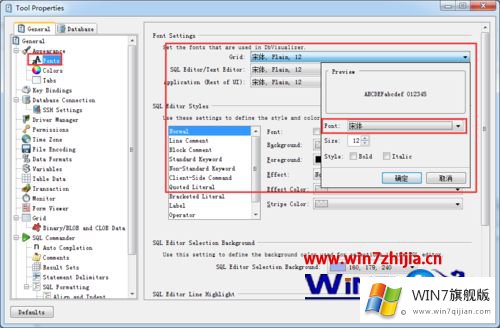 win7系统使用dbvisualizer中文乱码的修复措施