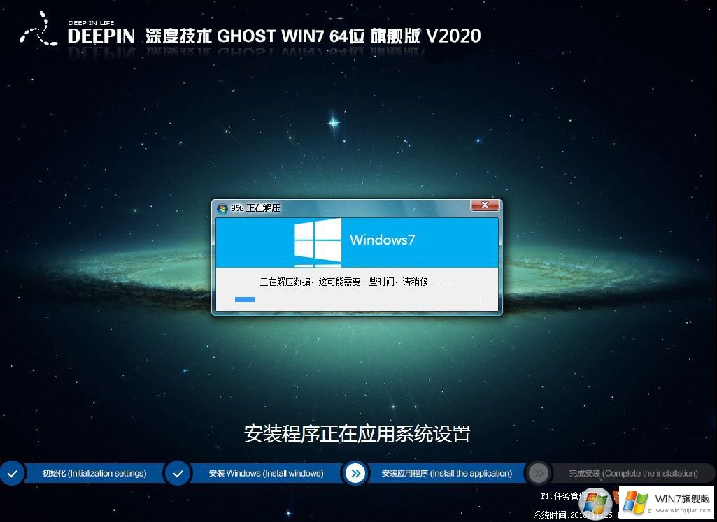 深度系统 Windows7旗舰版