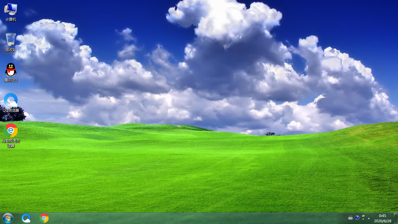 大地系统 Windows7 旗舰版 64位 安装快速 支持GPT分区